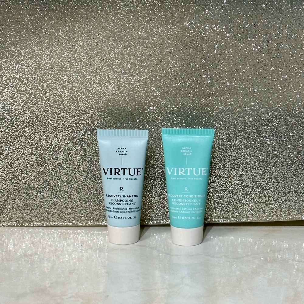 5 for $25 item 🌺 Mini Virtue Recovery Shampoo and Conditioner Set